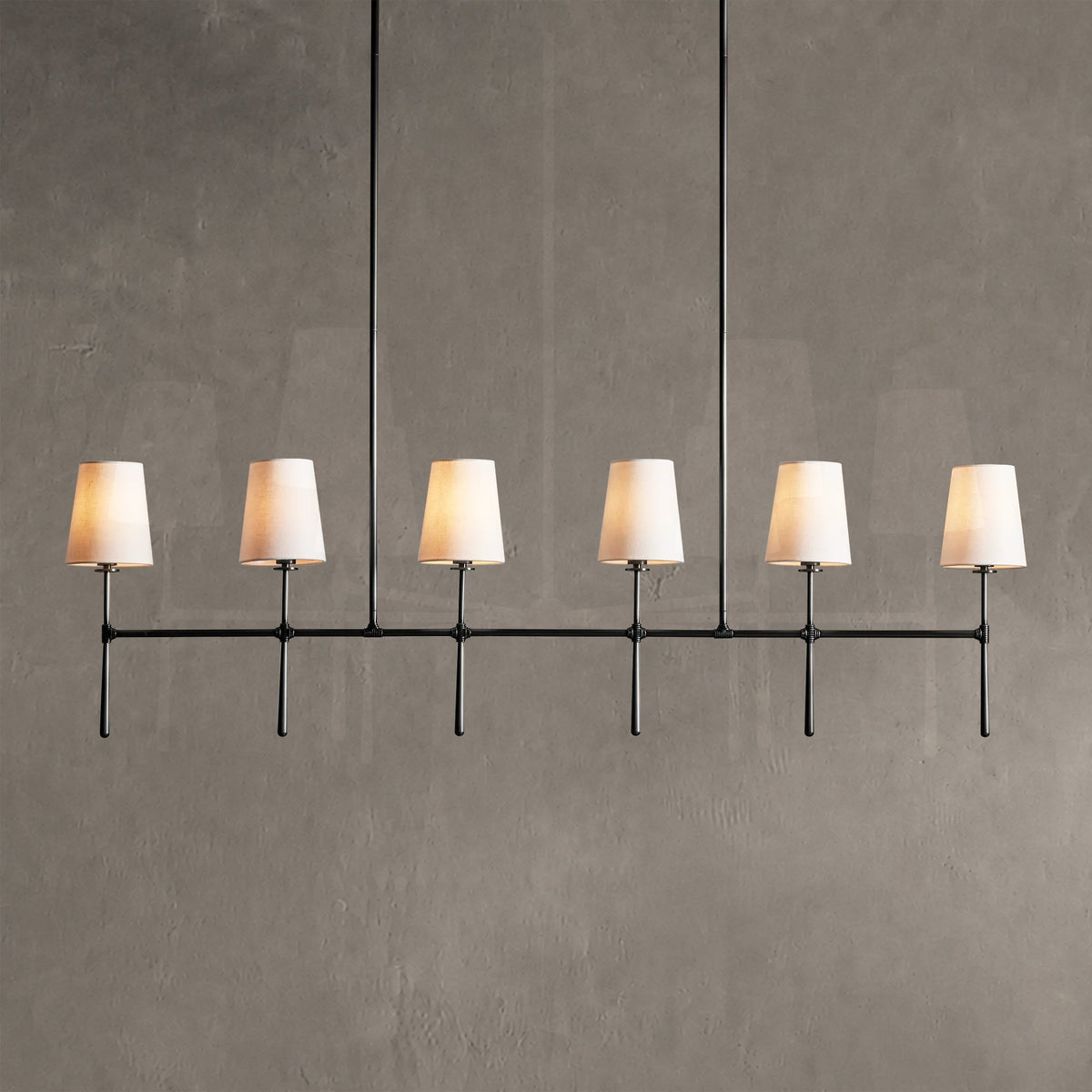 Rhodes Linear Chandelier 5 Light / 6 Light