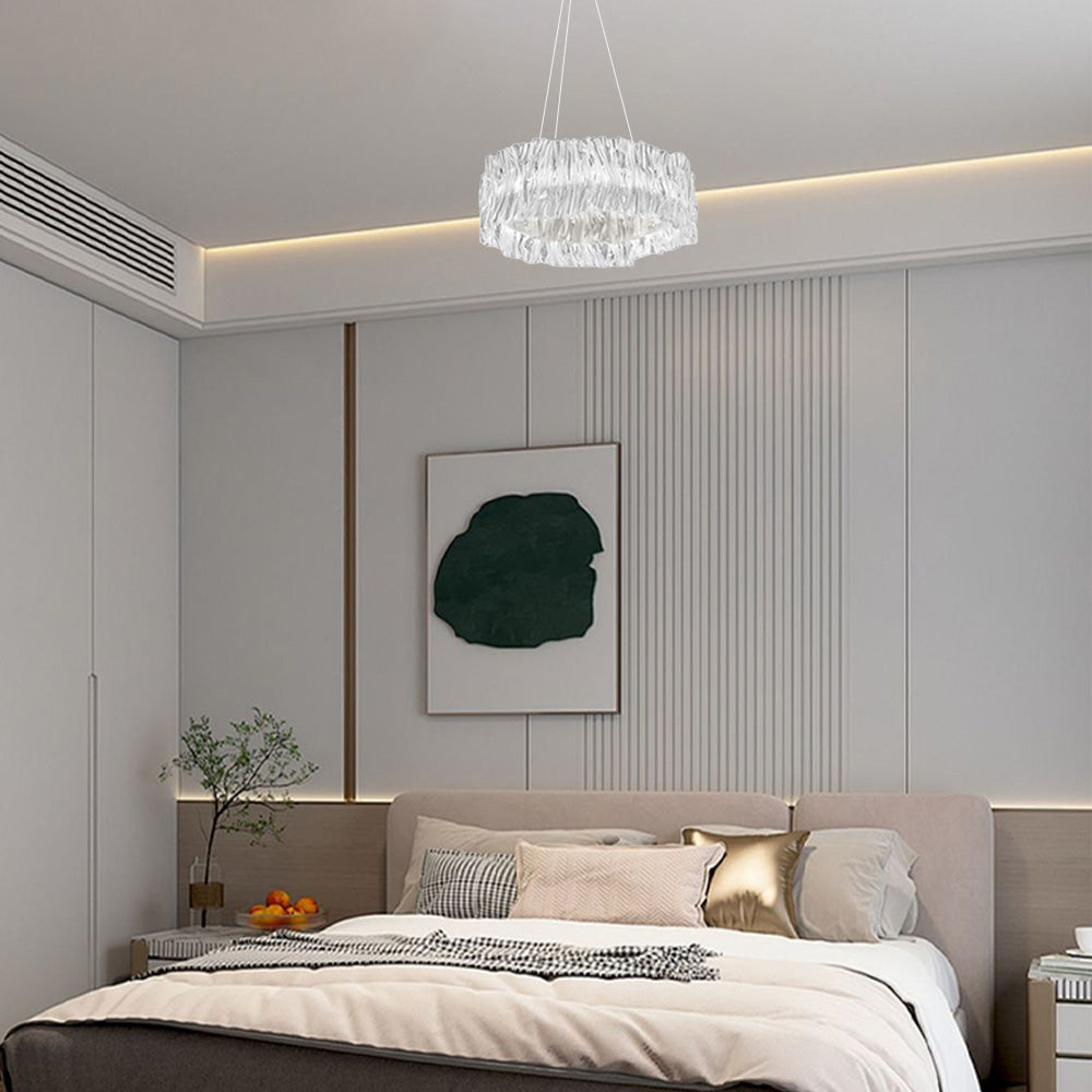Designer Luxury Pleated Pendant Light Bedroom