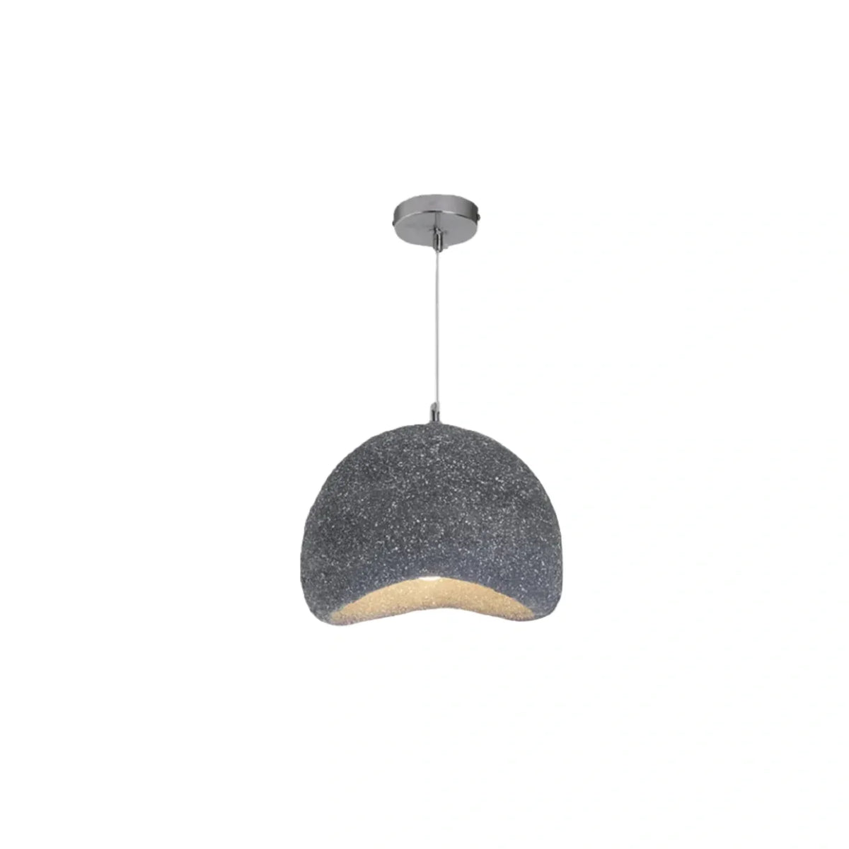 drainpangolin Sandora Art Deco Pendant Light – Resin Bread-Shaped Design for Dining Room