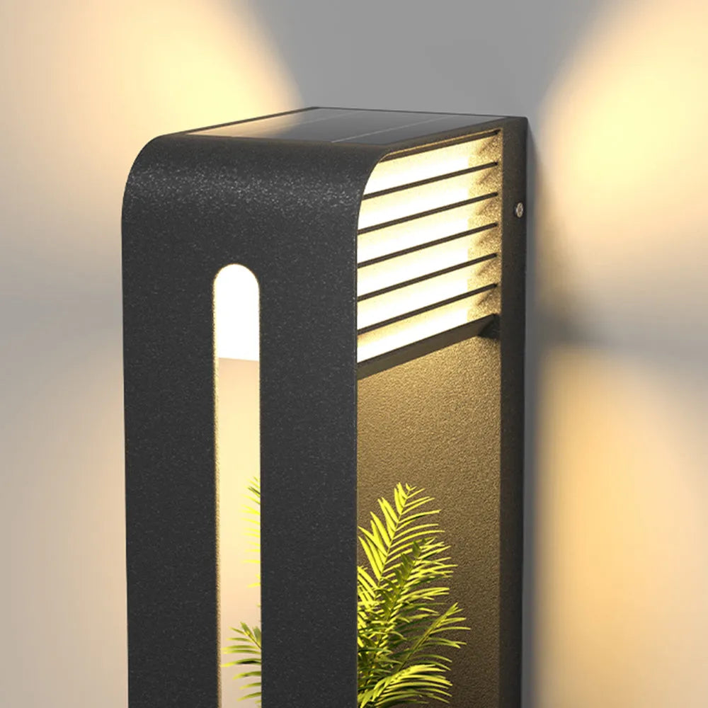 Modern Rectangular Outdoor Wall Lamp