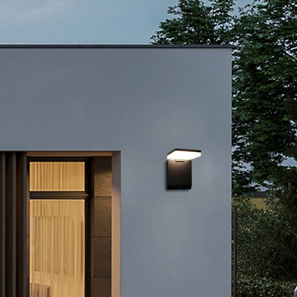 Modern Solar Outdoor Wall Lamp for garden