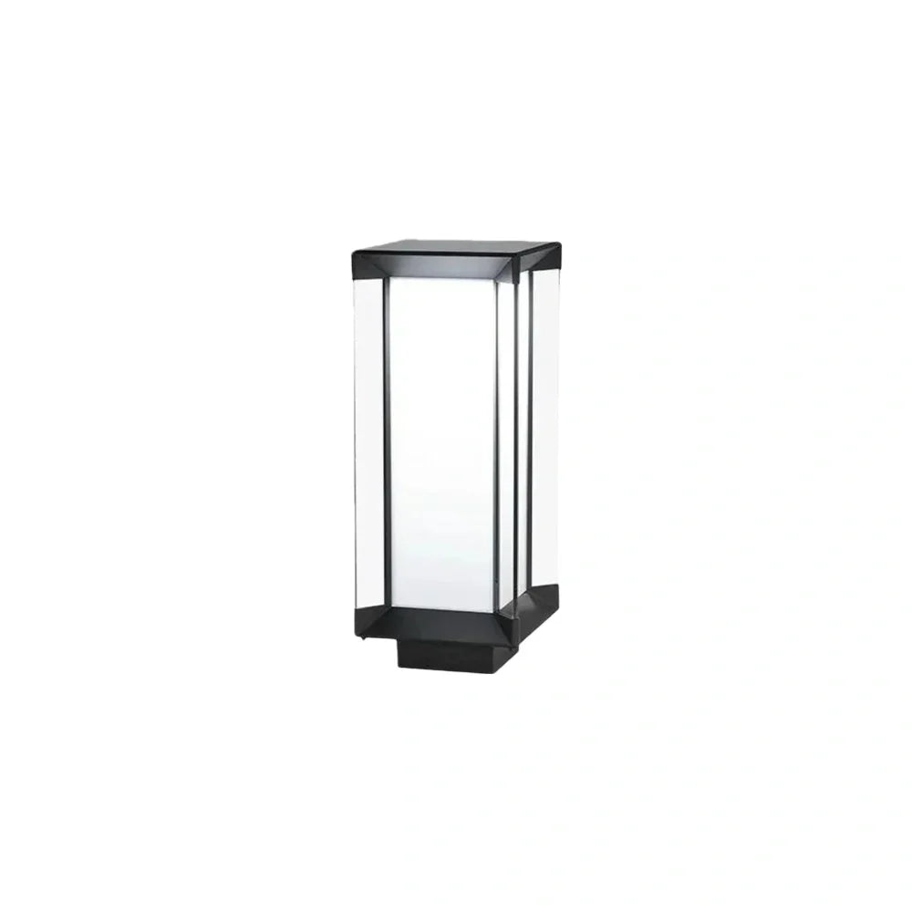 Modern Outdoor Floor Lamp - Black