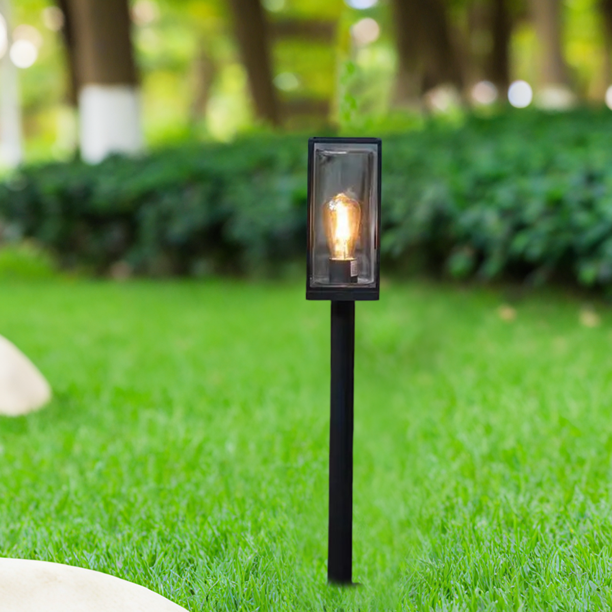 Modern Rectangular Outdoor Pathway Light