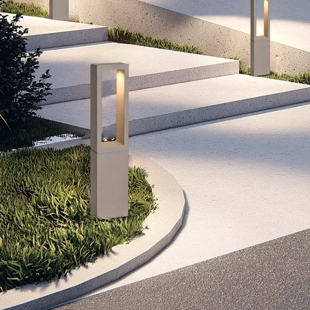 Sandora Modern Metal Outdoor Path Light