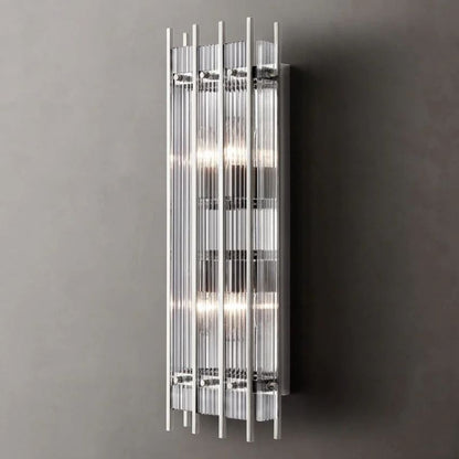 San Marco Vintage Glass Rectangle Wall Sconce