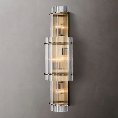 San Marco Vintage Glass Round Wall Sconce