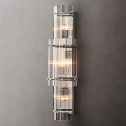San Marco Vintage Glass Round Wall Sconce