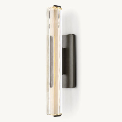 Audubon Sculpt Crystal Single Wall Sconce