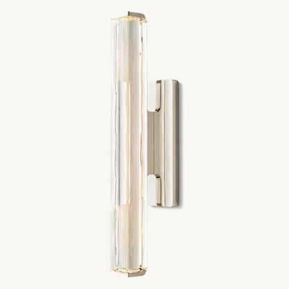 Audubon Sculpt Crystal Single Wall Sconce