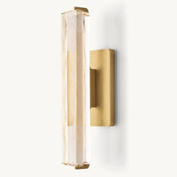 Audubon Sculpt Crystal Single Wall Sconce
