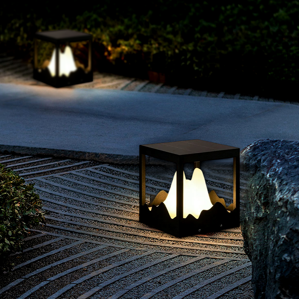 Designer Metal Outdoor Path Lamp