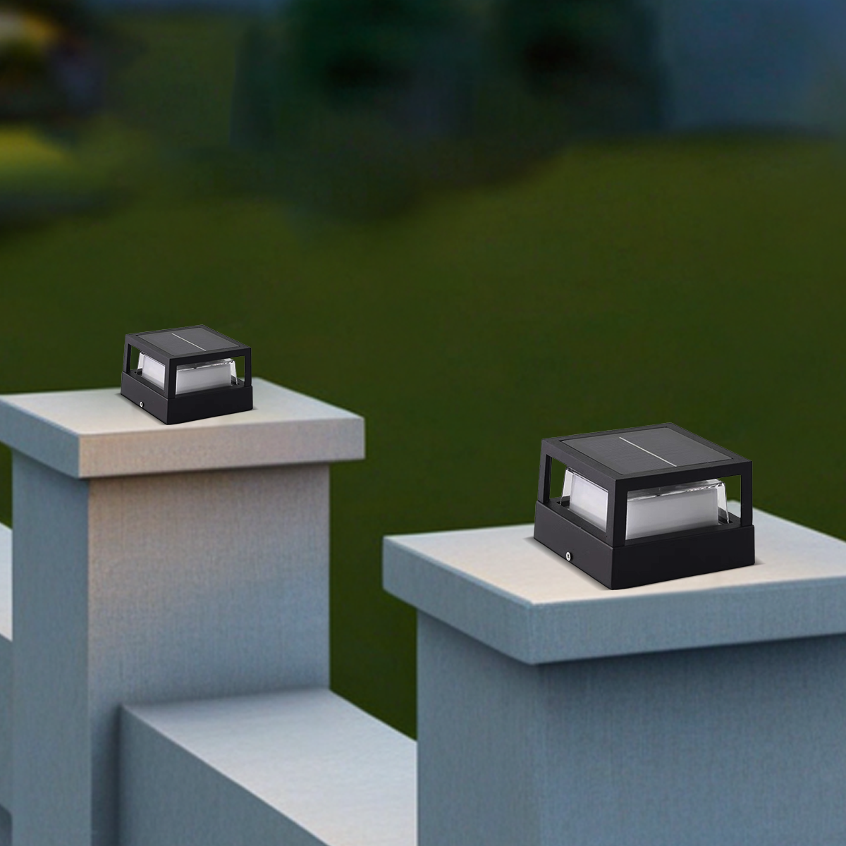 Modern Metal Outdoor Lamp