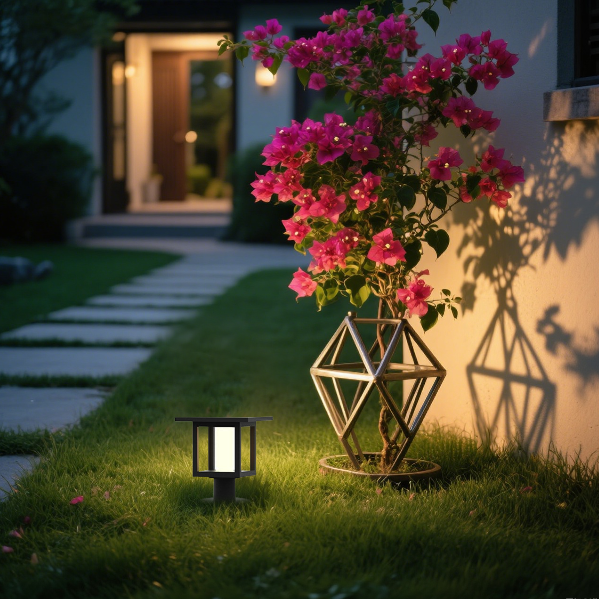 Modern Solar Pathway Lights