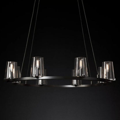 Pauillac Modern Heritage Round Chandelier 36"