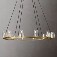 Pauillac Modern Heritage Round Chandelier 48"