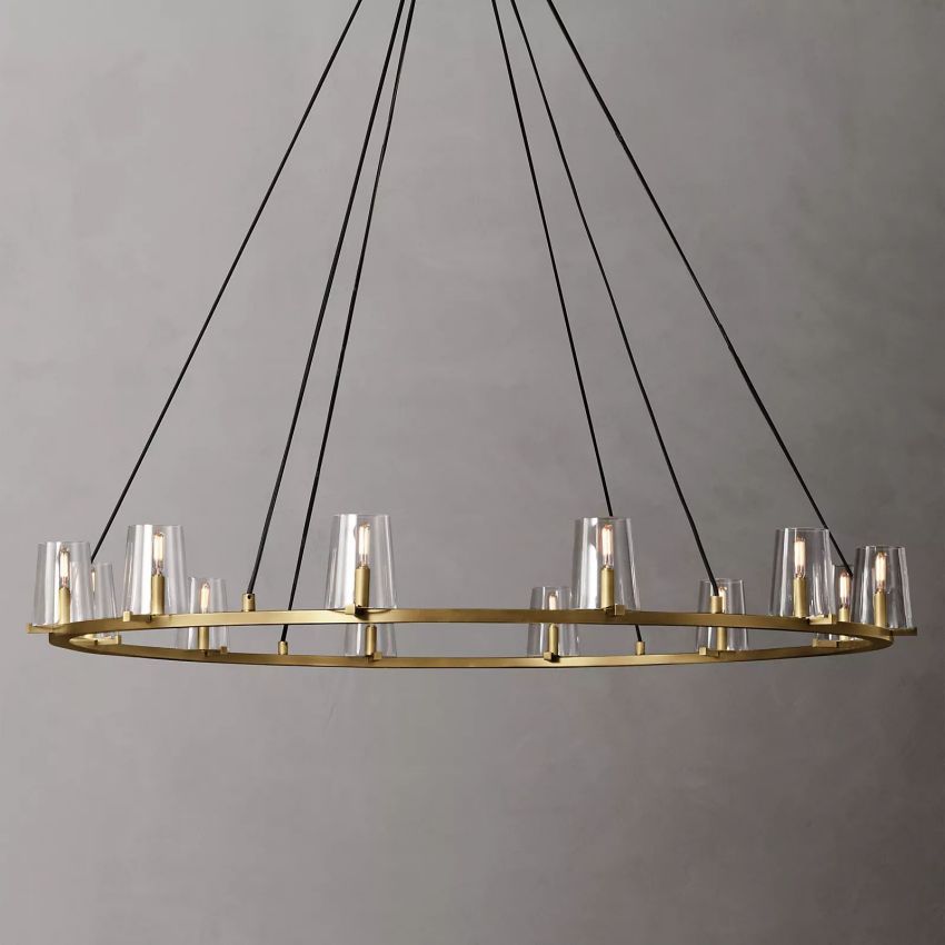 Pauillac Modern Heritage Round Chandelier 60"