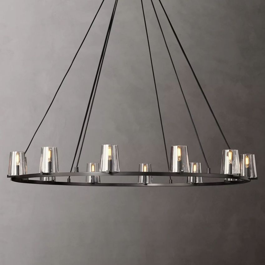 Pauillac Modern Heritage Round Chandelier 60"