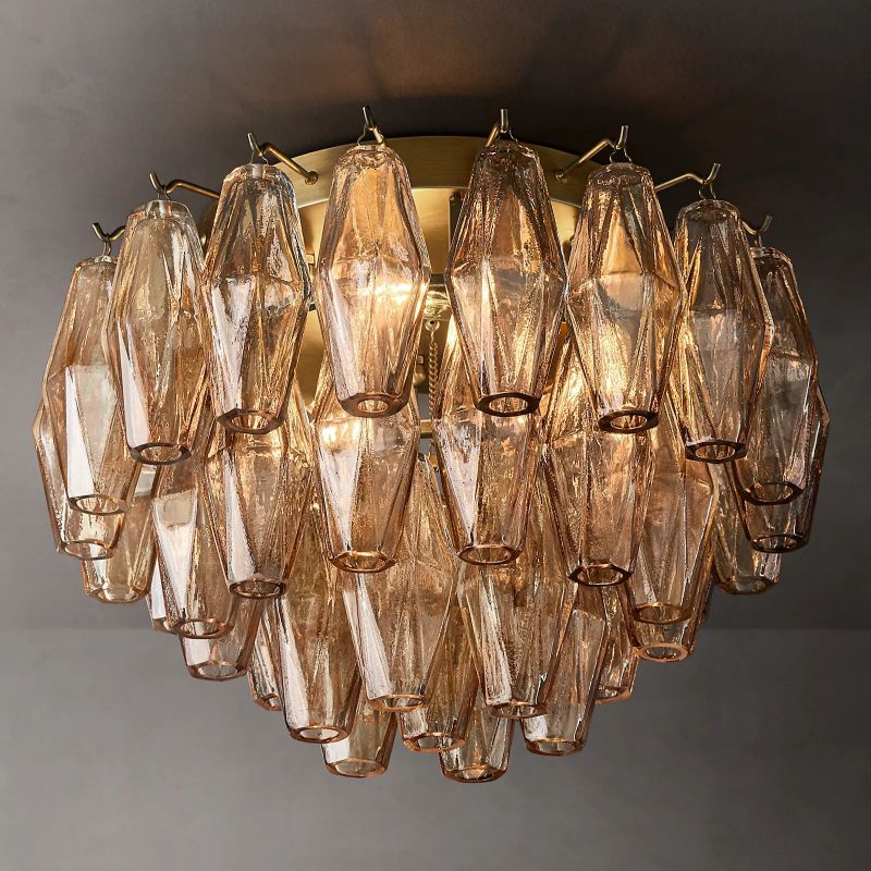 Chiara Murano Glass Flush Mount 17"