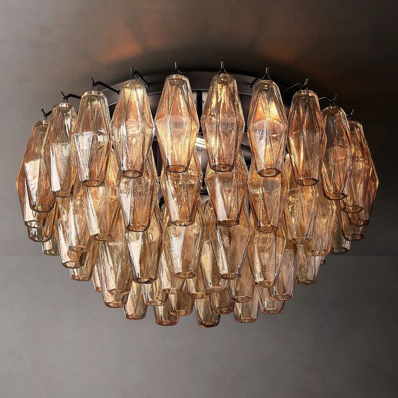 Chiara Murano Glass Flush Mount 22"