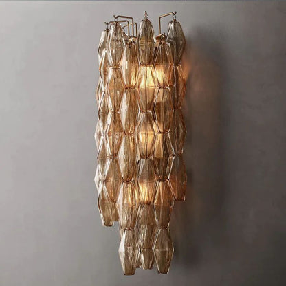 Chiara Murano Glass Grand Wall Sconce