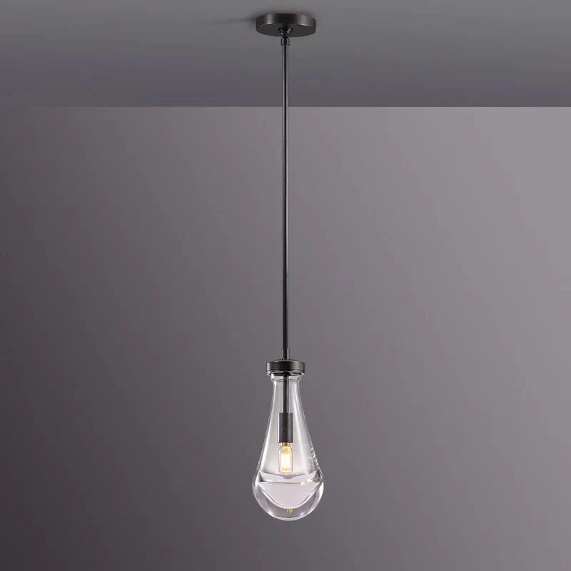 Rain Aura Glass Pendant Light