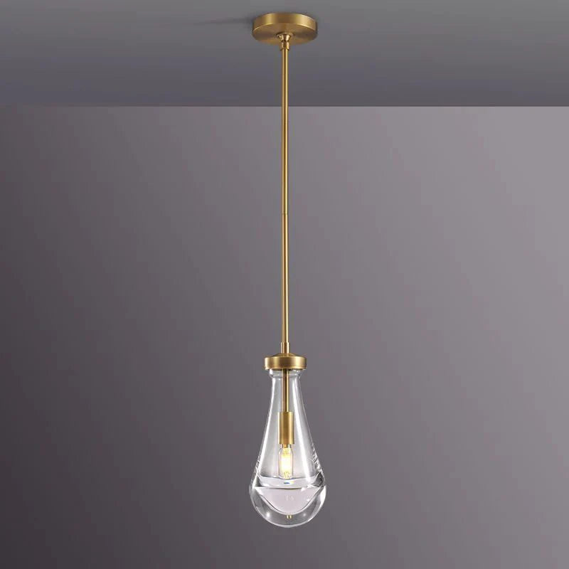 Rain Aura Glass Pendant Light