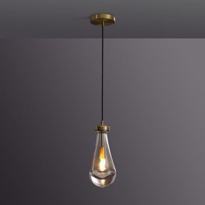 Rain Aura Glass Pendant Light