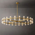 Arcachon Gear Crystal Round Chandelier 48"