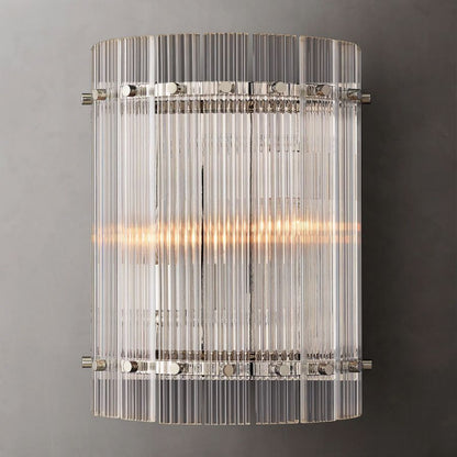 San Marco Vintage Glass Round Wall Sconce