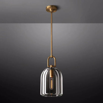 Botanist Crystal Cloche Pendant Light