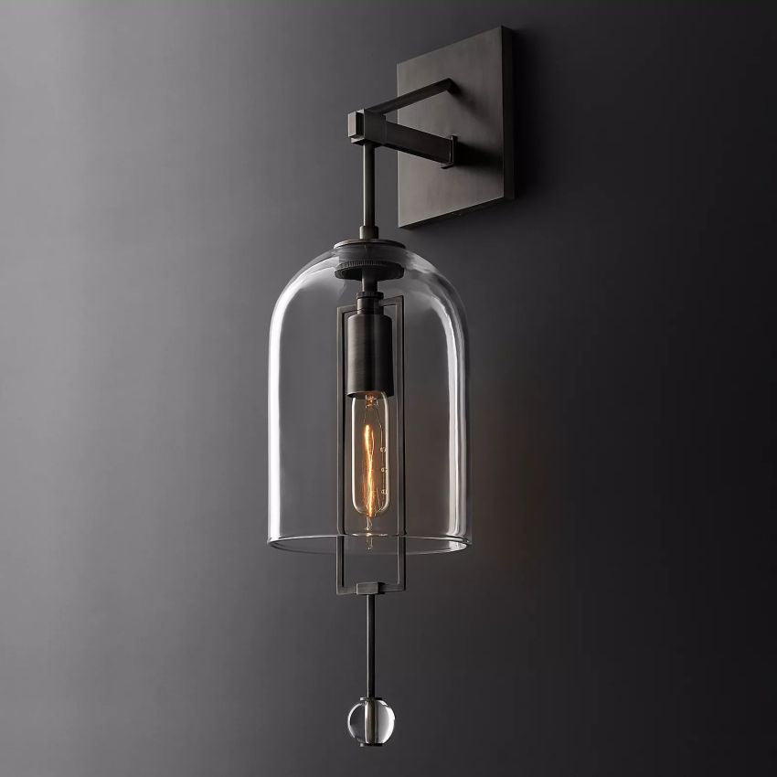 Fulcrum Blown Glass Wall Sconce
