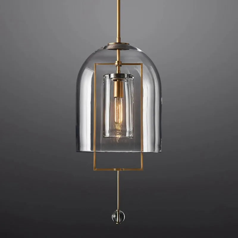 Fulcrum Blown Glass Pendant Light