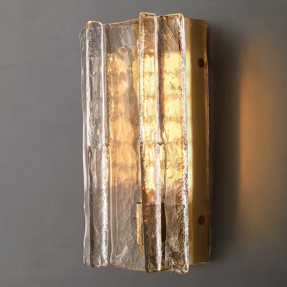 Lattice Module Glass Wall Sconce