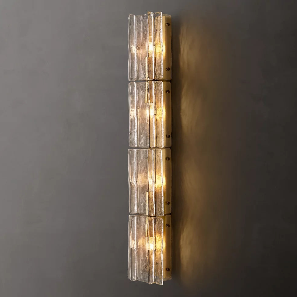 Lattice Module Glass Grand Wall Sconce