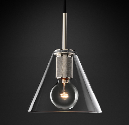 Utilitaire Funnel Shade Pendant Light