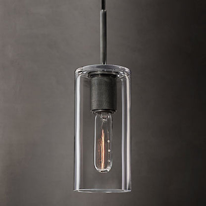 Utilitaire Cylinder Shade Pendant Light