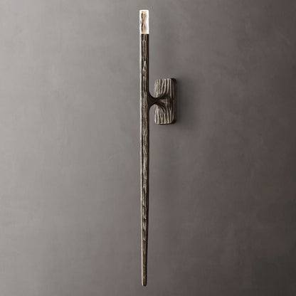 Thaddeus Artisan Forged Wall Sconce