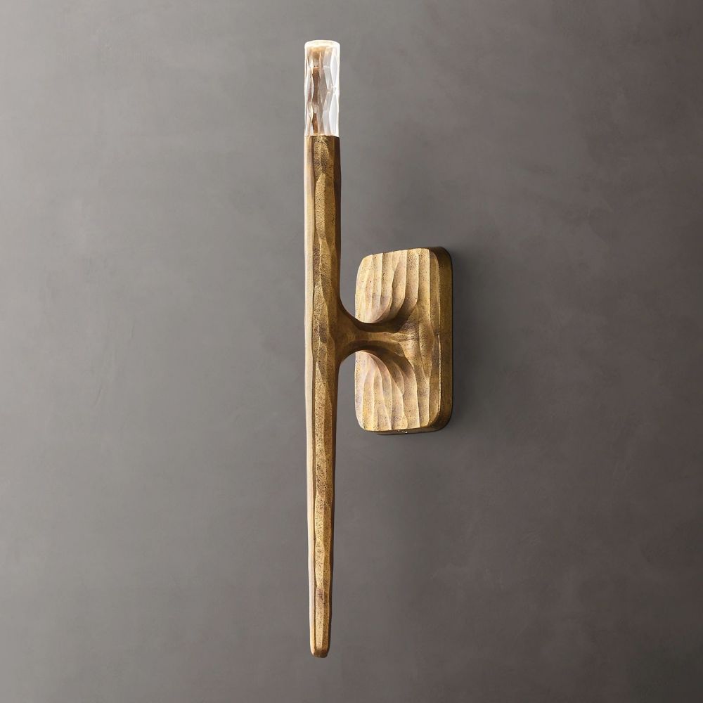 Thaddeus Artisan Forged Wall Sconce