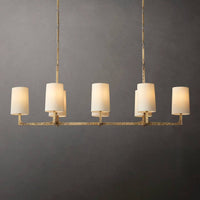 Wright Simplicity Forged Linear Chandelier 54"