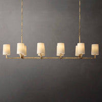 Wright Simplicity Forged Linear Chandelier 72"