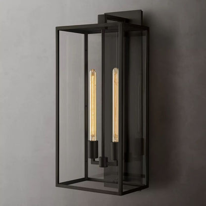 Beckman Framed Glass Wall Sconce