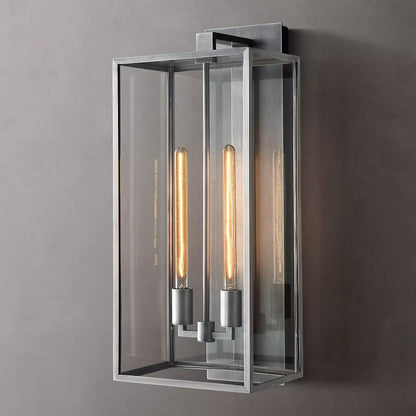 Beckman Framed Glass Wall Sconce