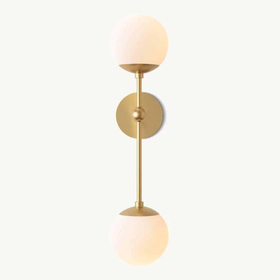 Aurella Globe Float Double Wall Sconce