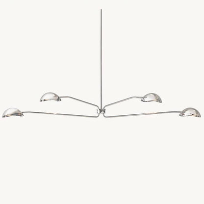 Convessi Sculpted Flow Linear Chandelier 72"