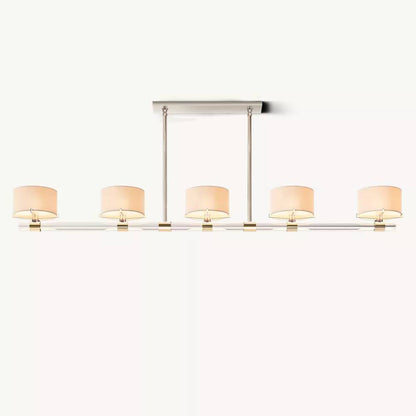 Truman Parallel Contour Linear Chandelier 72"