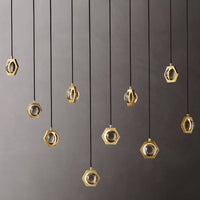 Eclatant Celestial Orbit Linear Chandelier 54"