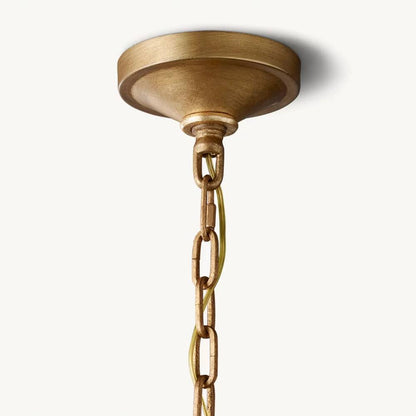 Carrick English Openwork Round Chandelier 72"