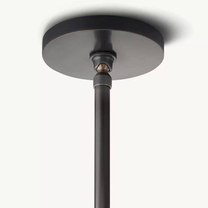 Brielle Alabaster Carved Cylinder Pendant Light