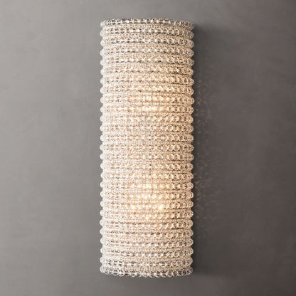 Halo Stranded Crystal Wall Sconce