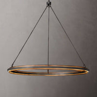 Peralta Forged Ambient Round Chandelier 48"